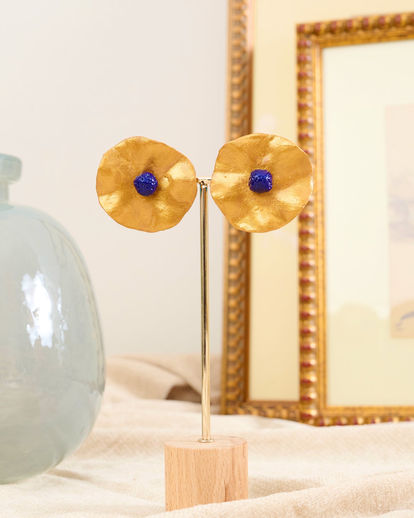 Ophelia Gold Blue - · Alexandra Barcelona ·