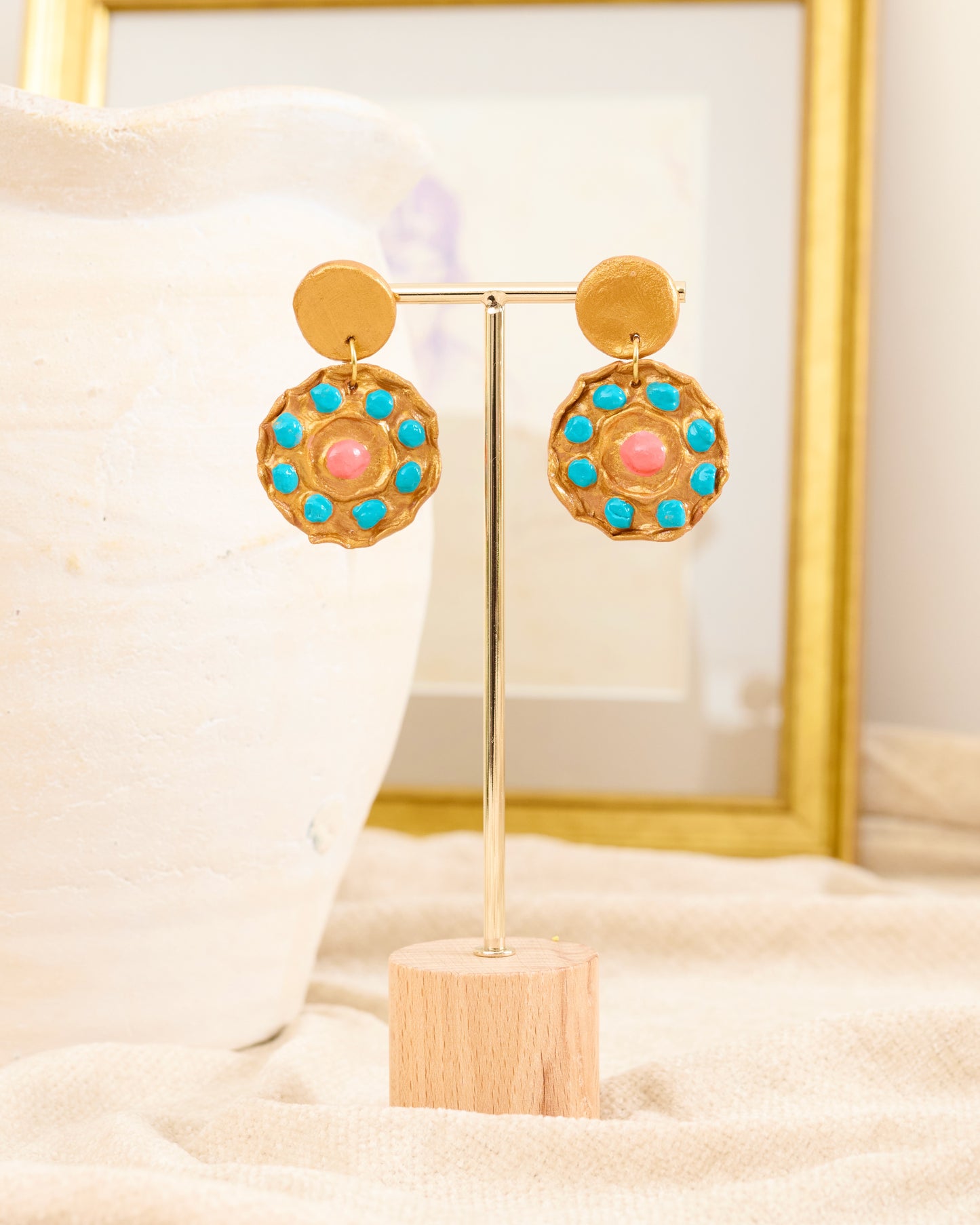Alexandra Sky Blue & Coral - · Alexandra Barcelona ·